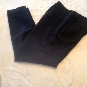Loft black ankle pants